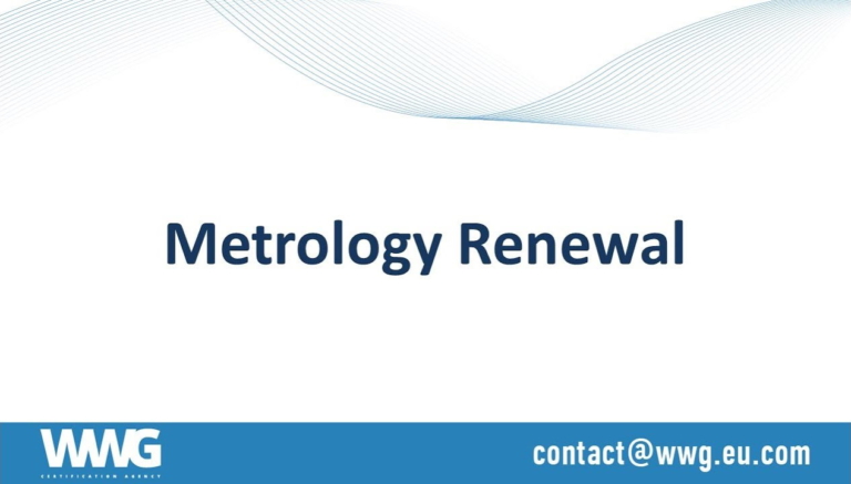 Renewal of Metrology Pattern Approval (MPA, PAC)