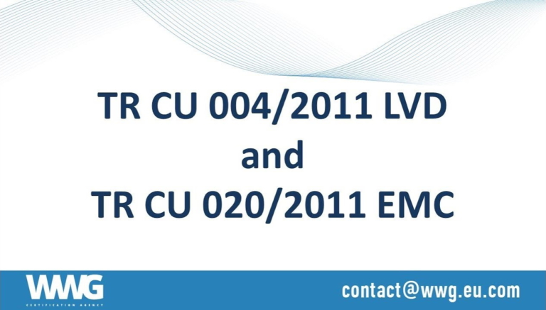 ТR СU 004/2011 On safety of low-voltage equipment & ТR СU 020/2011 Electromagnetic compatibility of technical means